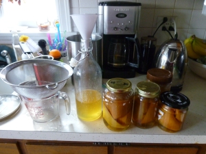 Citrus Vinegar Jars